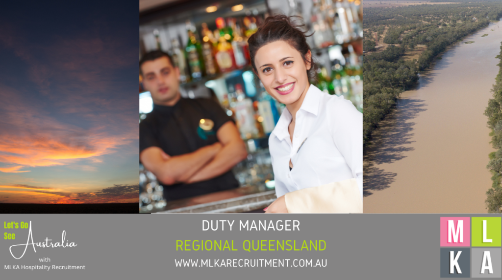 MLKA Live In Duty Manager Vacancy - Regional Queensland