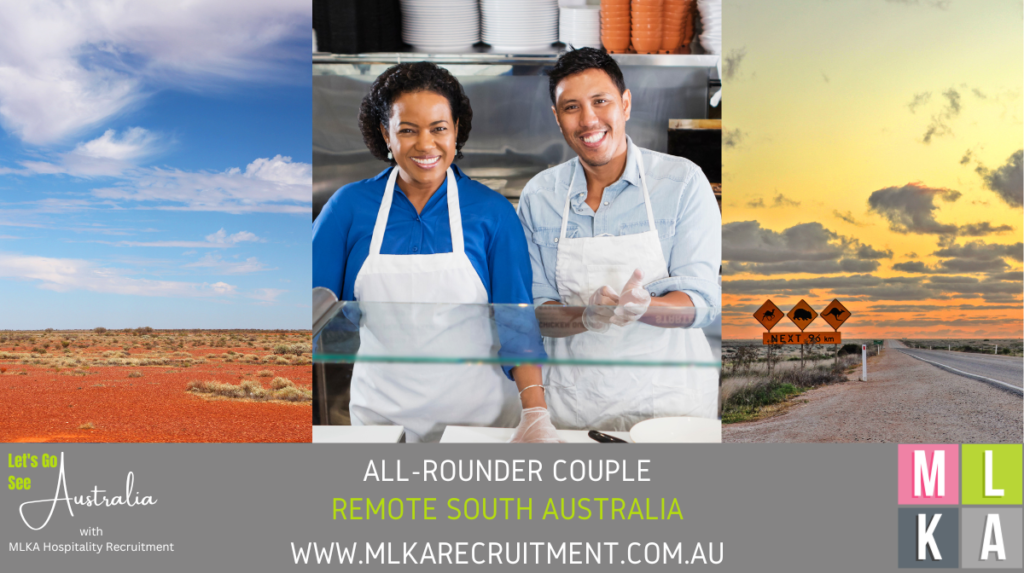 MLKA Live In All-Rounder Couple Vacancy - Remote South Australia