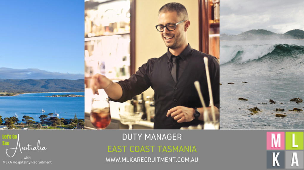 MLKA Live In Duty Manager Vacancy - East Coast Tasmania