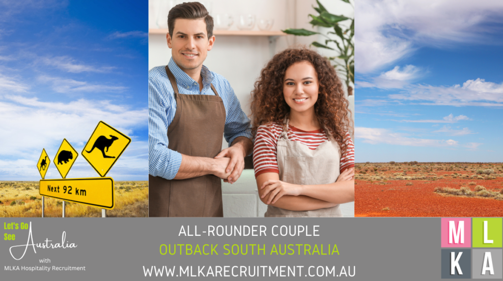 MLKA Live In All-Rounder Couple Vacancy - Outback South Australia 2