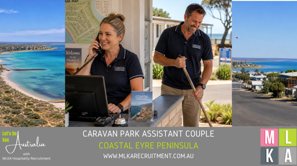 MLKA Live In Caravan Park Assistant Couple Vacancy - Coastal Eyre Peninsula