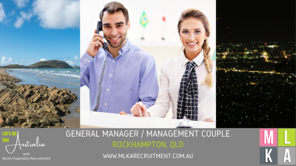 MLKA Live In General Manager Management Couple Vacancy - Rockhampton, QLD