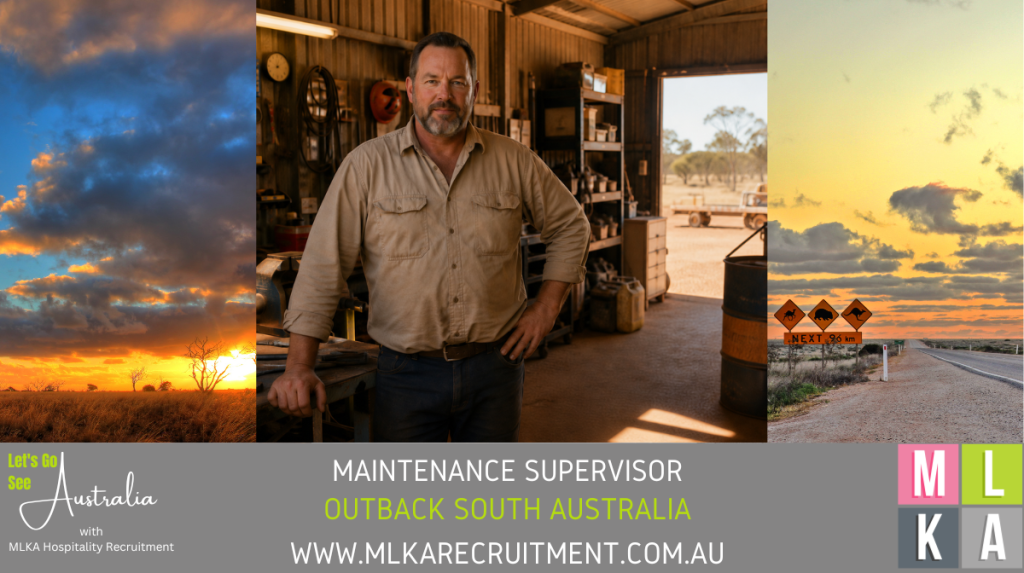 MLKA Live In Maintenance Supervisor Vacancy - Outback South Australia