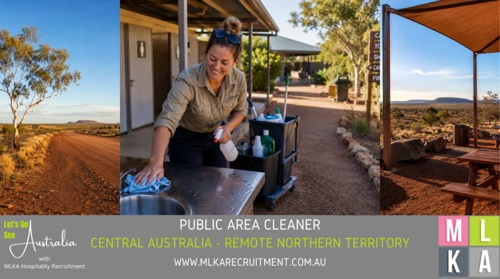 MLKA Live In Public Area Cleaner Vacancy - Remote Central Australia - Northern Territory