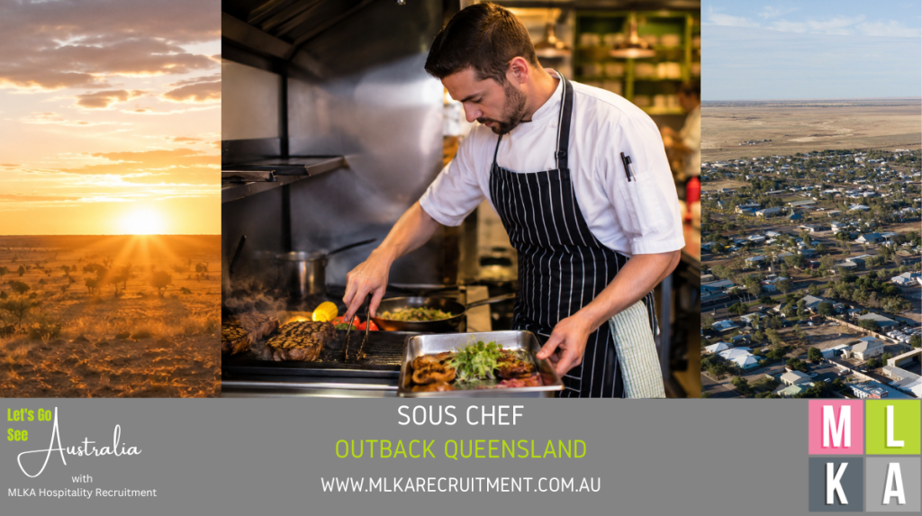 MLKA Live In Sous Chef Vacancy - Outback Queensland
