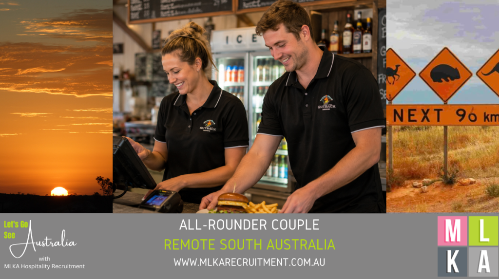 MLKA Live In All-Rounder Couple Vacancy - Remote South Australia