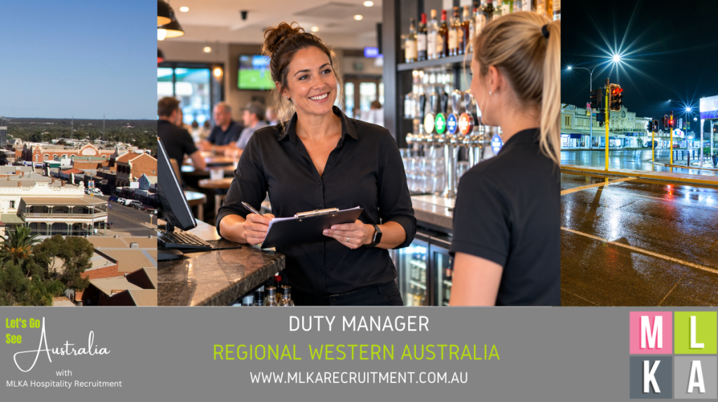 MLKA Live In Duty Manager Vacancy - Regional Western Australia