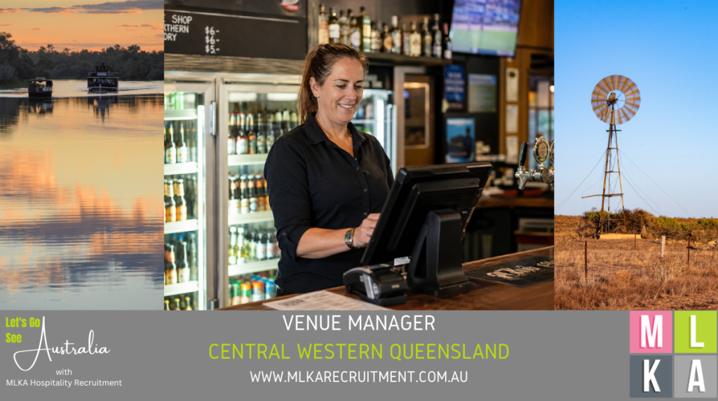 MLKA LIVE IN VENUE MANAGER VACANCY - CENTRAL WESTERN QUEENSLAND
