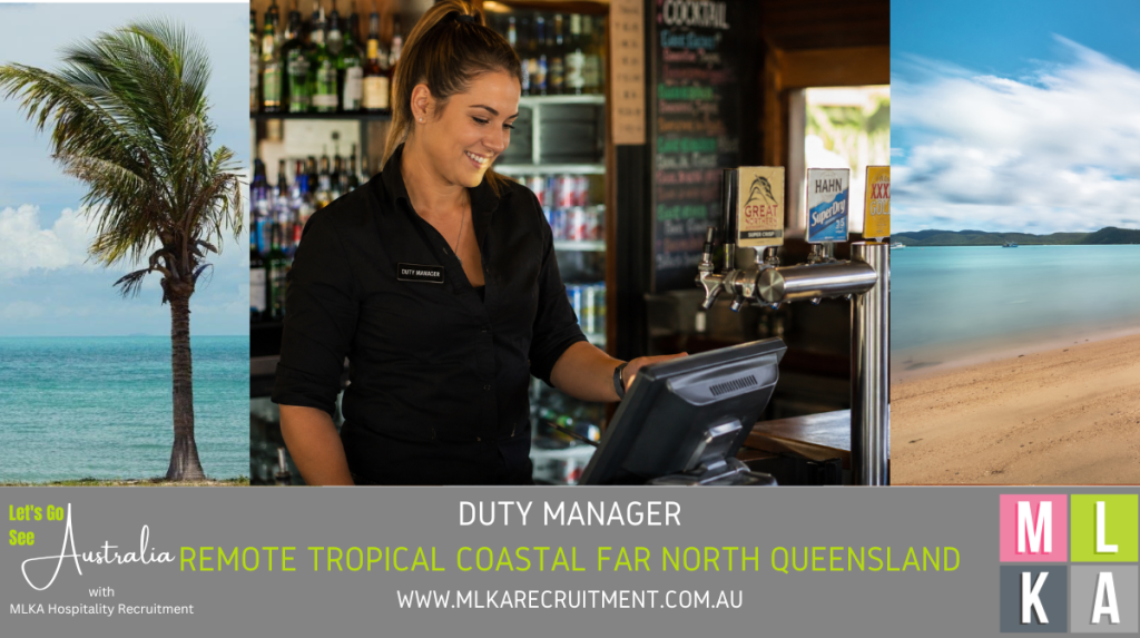MLKA Live In Duty Manager Vacancy - Remote Tropical Coastal Far North Queensland