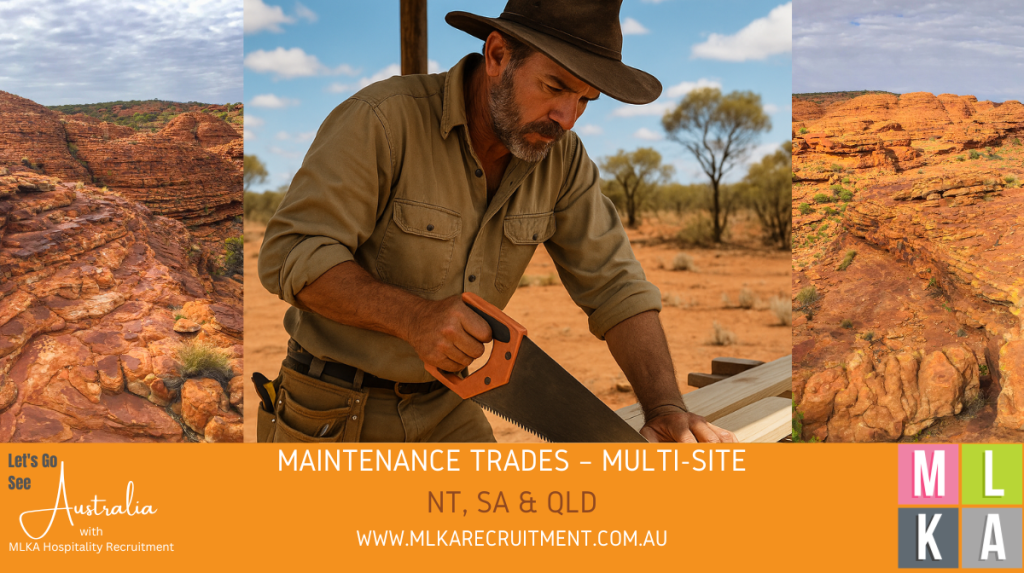 MLKA LIVE IN MAINTENANCE TRADES – MULTI-SITE | NT, SA & QLD