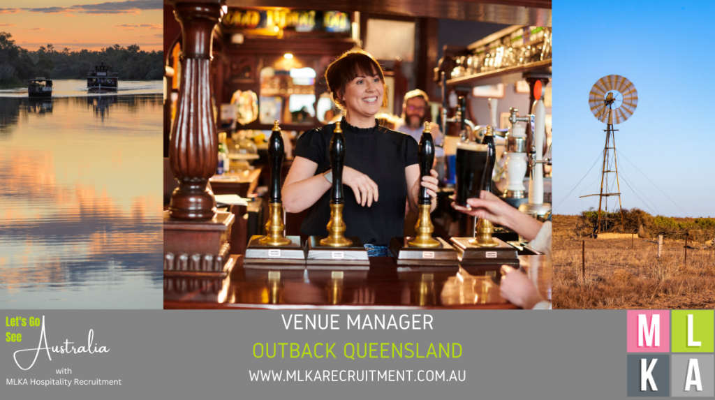 MLKA Live In Assistant Venue Manager Vacancy - Outback Queensland