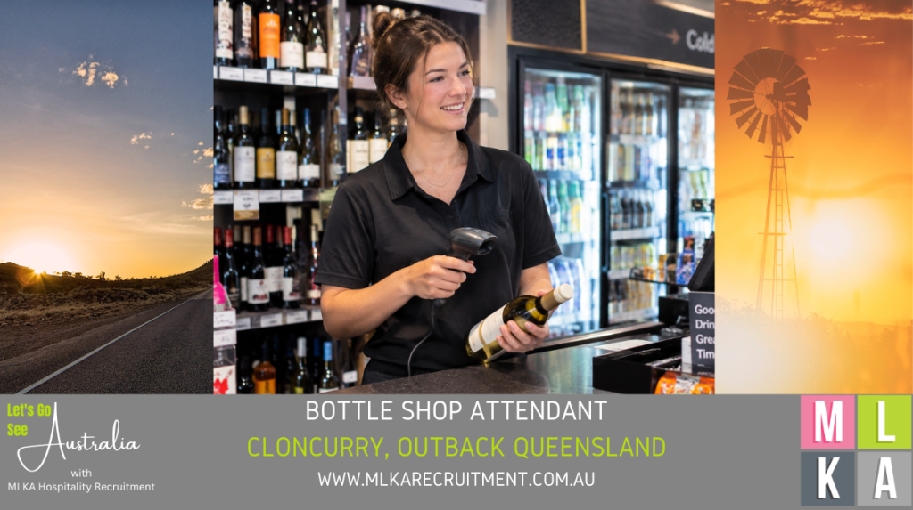 MLKA Live In Bottle Shop Attendant Vacancy - Cloncurry, Outback Queensland