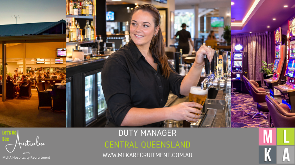 MLKA Live In Duty Manager Vacancy - Central Queensland