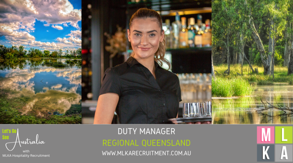 MLKA Live In Duty Manager Vacancy - Regional Queensland