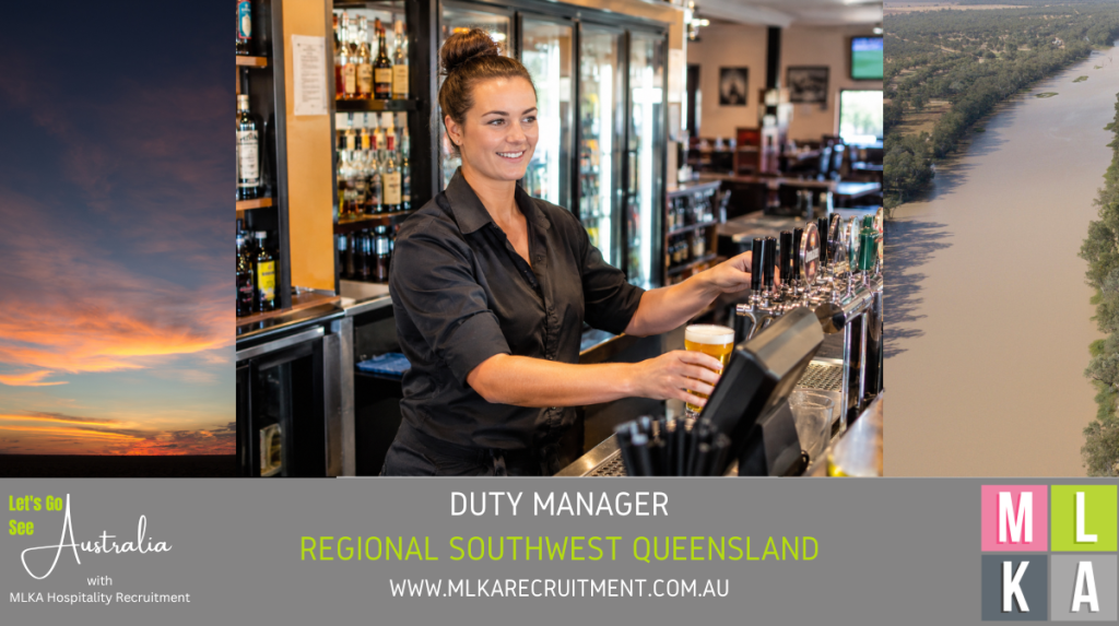 MLKA Live In Duty Manager Vacancy - Regional Southwest Queensland
