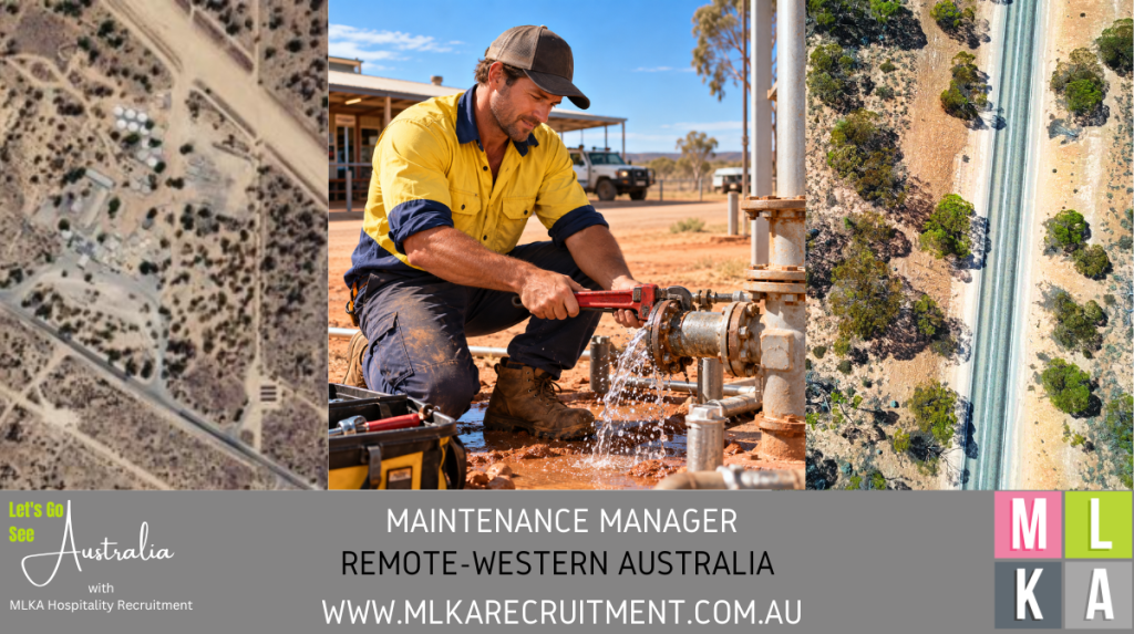 MLKA Live In Maintenance Manager Vacancy - Western Australia